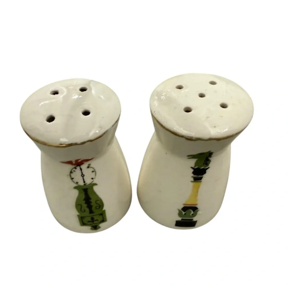 VTG PENN DUTCH spice and oil set by Royal Sealy Japan retro Ceramic Kitchen jars